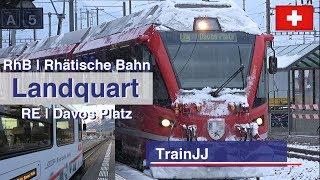 Swiss Trains  RE Landquart - Davos Platz  Rhätische Bahn - RhB  ABe 812 Allegra - 3514 & 3510 ABB