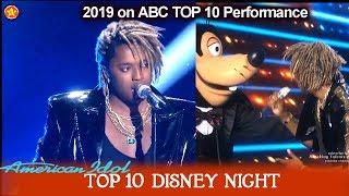 Uche “Eye to Eye” from A Goofy Movie  American Idol 2019 Top 10 Disney Night