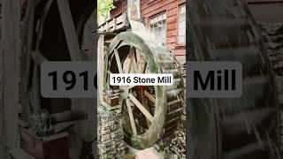 1916 Water Powered Stone Mill    Grist Mill #missouri #homestead