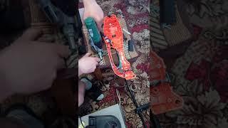 Как разобрать отремонтировать тример электрический corvet1500s часть 1