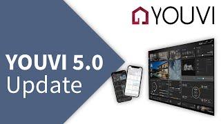 YOUVI Update 5.0 - Neues Design Benutzerverwaltung Apple HomeKit Integration u. v. m.
