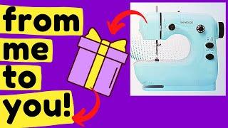 Unboxing the Beletops Mini Sewing Machine and a SPECIAL GIFT  Ooni Crafts