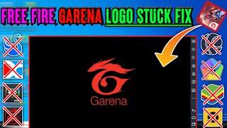 How to Solve Problem Free Fire  Free Fire Max Stuck on Garena logo  Black Screen in Any Emulator