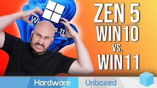 Windows 11 23H2 Sucks Zen 5 KB5041587 Patch Testing + Windows 10 Comparison