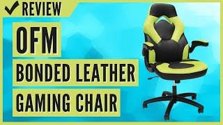 OFM Racing Style Bonded Leather Gaming Chair Review