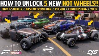 Forza Horizon 5 - HOW TO UNLOCK 5 NEW HOT WHEELS CARS RIGHT NOW