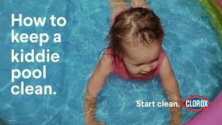 How to Keep a Kiddie Pool Clean with Clorox Bleach