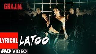 LYRICAL Latoo Video Song  Ghajini  Jiah Khan   A.R. Rahman  Shreya Ghosal Pravin Mani