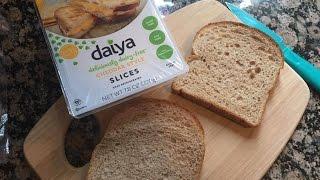 REVIEW VEGAN Cheese Daiya Cheddar Style Slices