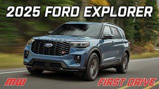 The 2025 Ford Explorer Gets a Few Much Needed Updates  MotorWeek First Drive