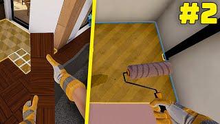 HOUSE FLIPPER 2 Lets Play #2 - Painting Jobs