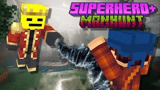 Minecraft Manhunt but we have SUPER POWERS