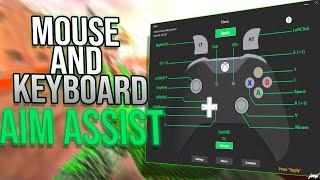 HOW TO GET KEYBOARD AND MOUSE AIM ASSIST┃BEST AIM ASSIST SOFTWARE