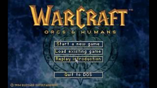 Warcraft 1 Orcs and Humans - Full Human Campaign Walkthrough  Longplay  Speedrun