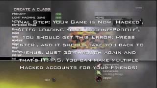 MW2 USB Hacks - Get Level 70 and Unlock Everything Split-Screen PS3