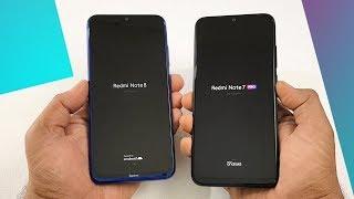 Redmi Note 8 vs Redmi Note 7 Pro SPEEDTEST