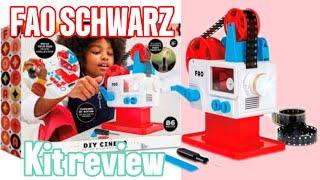 FAO SCHWARZ DIY cinema retro projector kit review timelapse full build lofi