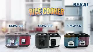 RICE COOKER CMW 510 SEKAI  TAHAN BASI LEBIH LAMA