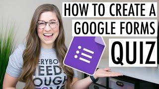How to Create a Google Forms Quiz  Self Grading and Imports into Google Classroom