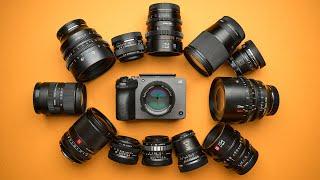 Budget Sony FX30 Cinema Lenses