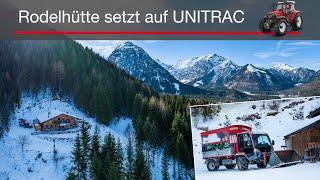 Rodelhütte setzt auf Lindner UNITRAC