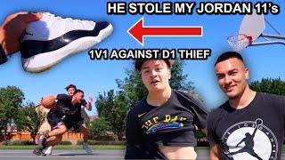 1V1 AGAINST D1 THIEF **WINNER GETS JORDAN 11’s