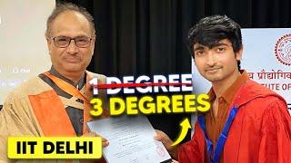 One SECRET STEP that got me 3 Degrees from IIT