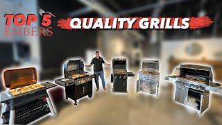 Embers Top 5 Quality Gas Grills What is the best gas grill for under $1500?