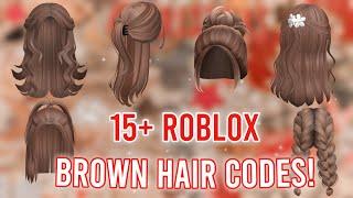 Aesthetic BROWN HAIR CODES *WITH LINKS*  ROBLOX BLOXBURG BROOKHAVEN BERRY AVENUE