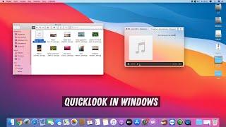 Функция QuickLook из MacOS на Windows 10