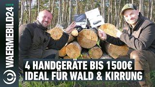 4 Wärmebild-Handgeräte bis 1500 Euro im Vergleich  Welches ist der Platzhirsch für Wald & Kirrung?