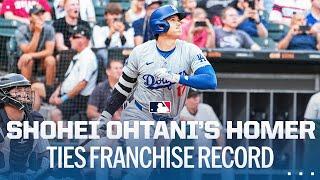 Shohei Ohtani homers & makes it 9 STRAIGHT GAMES with an RBI Dodgers franchise record 大谷翔平ハイライト