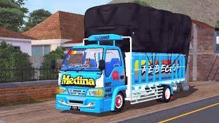 SHERE SPECIAL MOD TRUK MEDINA ISUZU NKR 71 REBECCA CONCEPTMOD BUSSID V3.4.3