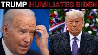 Joe Biden humiliated by Donald Trump’s soaring popularity
