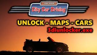 City Car Driving - 3diunlocker  UNLOCK SAVE MAPS STOCK CARS  WORK ON 1.5 - 1.5.9 & STEAM