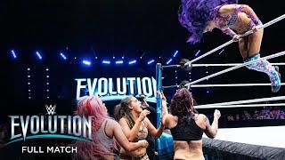 FULL MATCH - Sasha Banks Bayley & Natalya vs. The Riott Squad WWE Evolution 2018