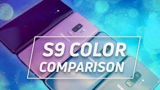 Samsung Galaxy S9 Color Comparison Which Do You Choose?