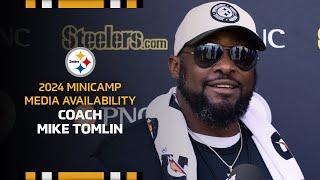 Coach Mike Tomlin on Day 2 of minicamp An opportunity for us to show growth  Pittsburgh Steelers