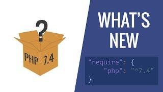 Whats new in PHP 7.4 - in 5 minutes