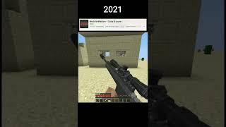 Evolution of Minecraft Gun Mod 2013 - 2023