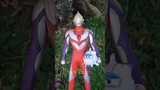 Ultraman Tiga Pamer Mainan Pesawat Mini Lucu Ultraman Ginga Ketawa #shorts #ultraman #lucu #komedi