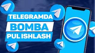 Telegramda bomba bot orqali sarmoyasiz va sarmoyali pul ishlash 2023  Internetda pul ishlash 2023