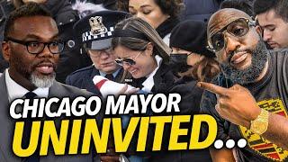 Chicago Mayor Illinois Governor Not Invited To Slain Officers Funeral Family Disgusted With Crime