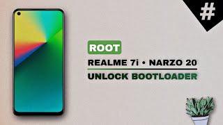 How to Root Realme 7i  Narzo 20 unlock bootloader