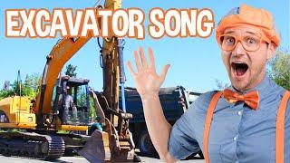 Im An Excavator  Excavator Song For Toddlers  Educational Songs For Kids