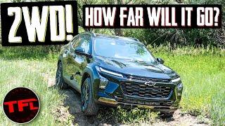 How Important Is AWD? I Take This FWD 2024 Chevy Trax Off-Road To Find Its Limit