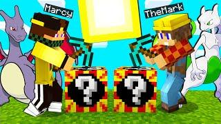 APRO 500 SHINY PIXELMON LUCKYBLOCK CONTRO MARCY SU MINECRAFT ITA