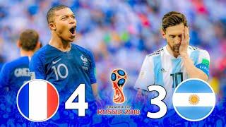 Mbappe expels Messi from the World Cup France 4-3 Argentina Full summary of the match