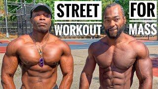 Street Workout For Mass  No Weights Upper Body Workout