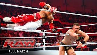 FULL MATCH Rey Mysterio vs. The Miz - WWE Title Match Raw July 25 2011